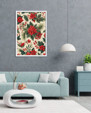 Poinsettia Holiday Pattern