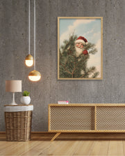 Santa Behind the Pines