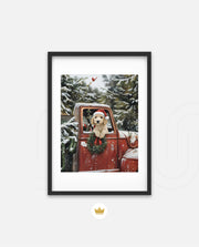 Christmas Puppy Roadtrip
