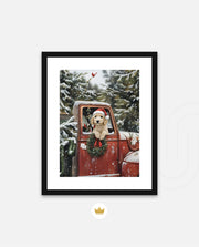Christmas Puppy Roadtrip