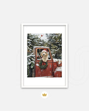 Christmas Puppy Roadtrip