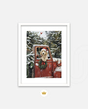 Christmas Puppy Roadtrip