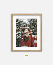 Christmas Puppy Roadtrip