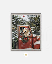 Christmas Puppy Roadtrip