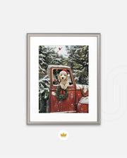 Christmas Puppy Roadtrip