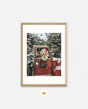 Christmas Puppy Roadtrip