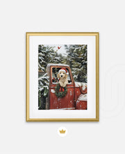 Christmas Puppy Roadtrip