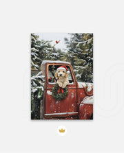 Christmas Puppy Roadtrip