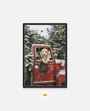 Christmas Puppy Roadtrip