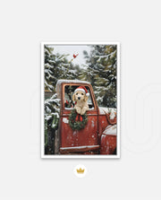 Christmas Puppy Roadtrip