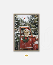 Christmas Puppy Roadtrip