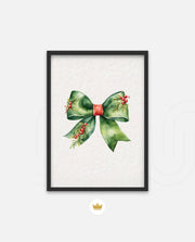 Holiday Botanical Bow