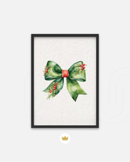 Holiday Botanical Bow