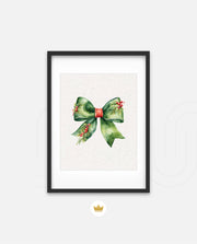 Holiday Botanical Bow