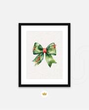 Holiday Botanical Bow