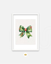 Holiday Botanical Bow