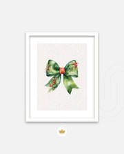 Holiday Botanical Bow