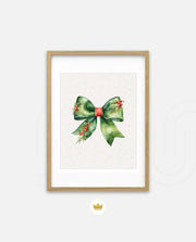 Holiday Botanical Bow