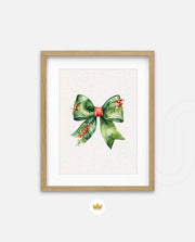 Holiday Botanical Bow