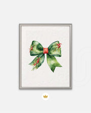 Holiday Botanical Bow