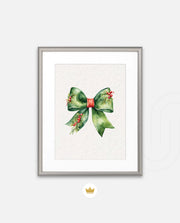 Holiday Botanical Bow