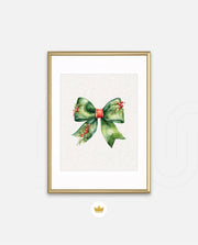 Holiday Botanical Bow