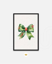 Holiday Botanical Bow