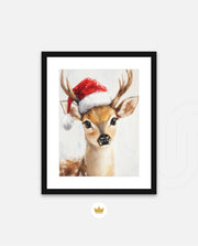 Santa Hat Fawn