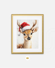 Santa Hat Fawn