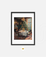 Chandelier Christmas Elegance
