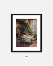 Chandelier Christmas Elegance