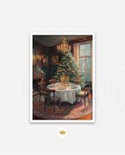 Chandelier Christmas Elegance