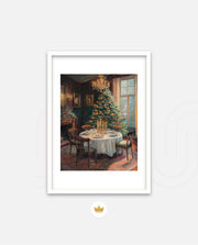 Chandelier Christmas Elegance