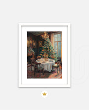 Chandelier Christmas Elegance