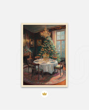 Chandelier Christmas Elegance