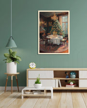 Chandelier Christmas Elegance