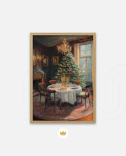 Chandelier Christmas Elegance