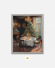 Chandelier Christmas Elegance
