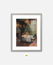 Chandelier Christmas Elegance