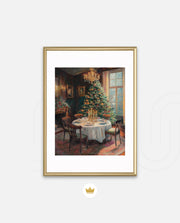 Chandelier Christmas Elegance