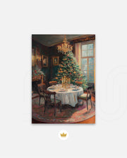Chandelier Christmas Elegance