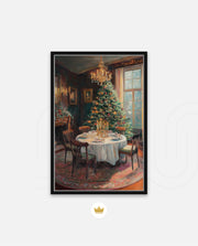 Chandelier Christmas Elegance