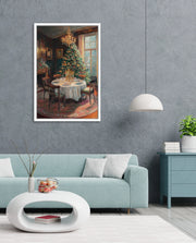 Chandelier Christmas Elegance