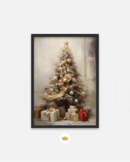 Gilded Christmas Tree