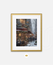 Winter Boulevard Charm