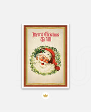Santa Holly Wishes
