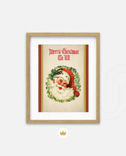Santa Holly Wishes