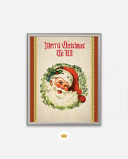 Santa Holly Wishes