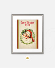 Santa Holly Wishes