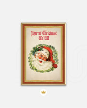 Santa Holly Wishes